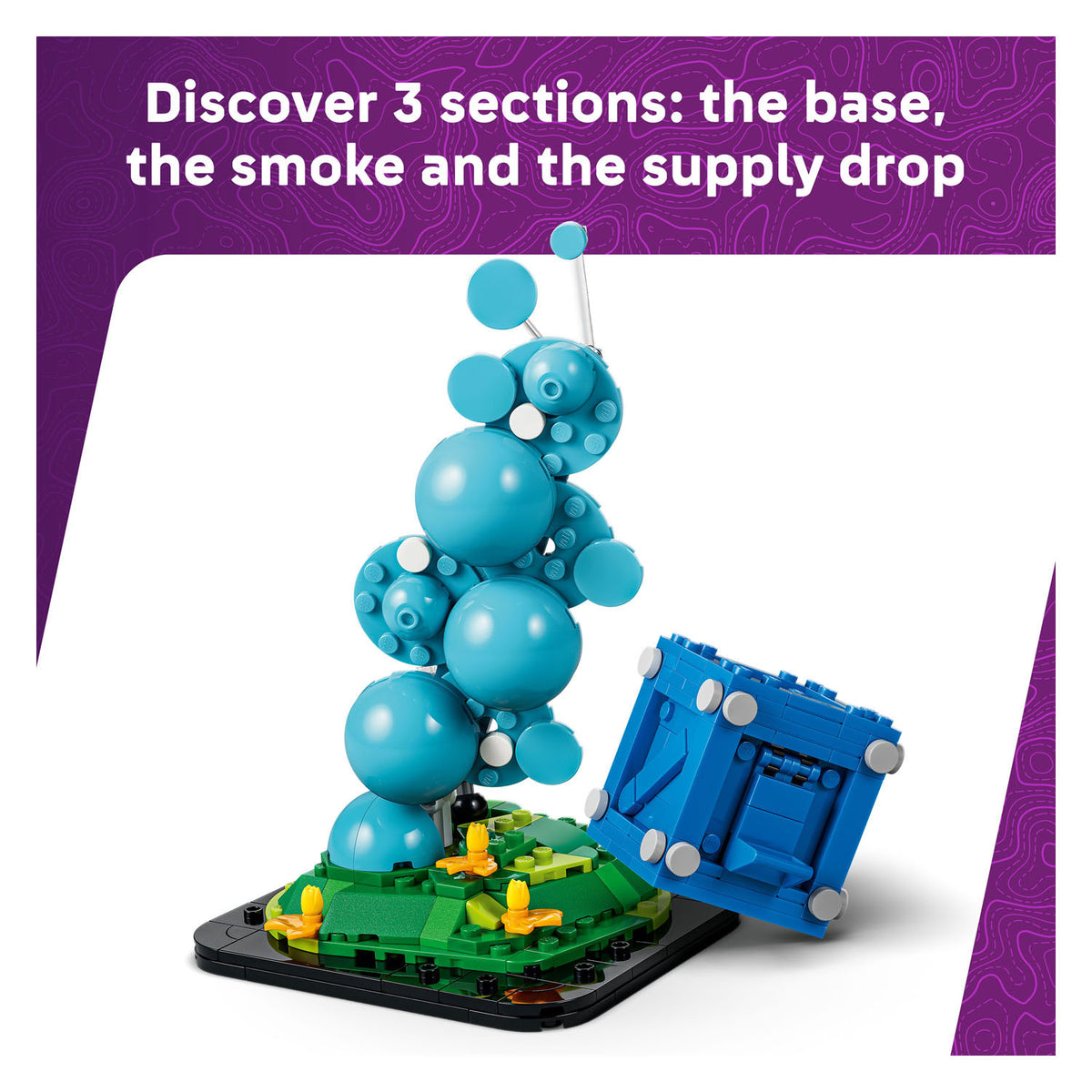 Lego fortnite supply drop-spilbyggesæt med legetøj til børn 77080