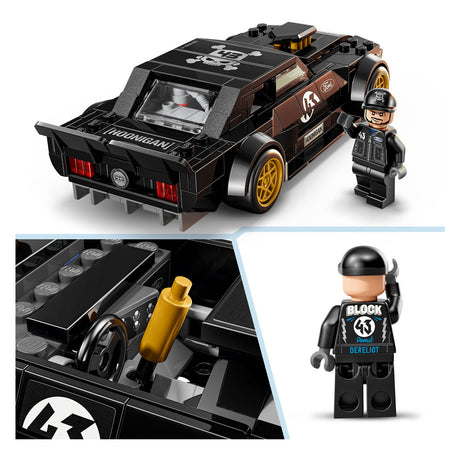Lego Speed Champions Ken Blocks '65 Ford Mustang Hoonicorn V1 bilbyggesæt til børn 77262