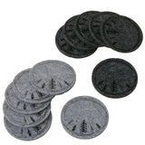 Boltze home coaster oslo 6-delt d10cm filt