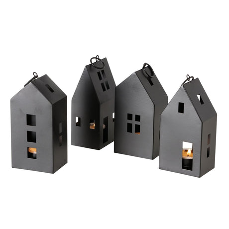 Boltze home lanterne bryne house h17cm metal sort