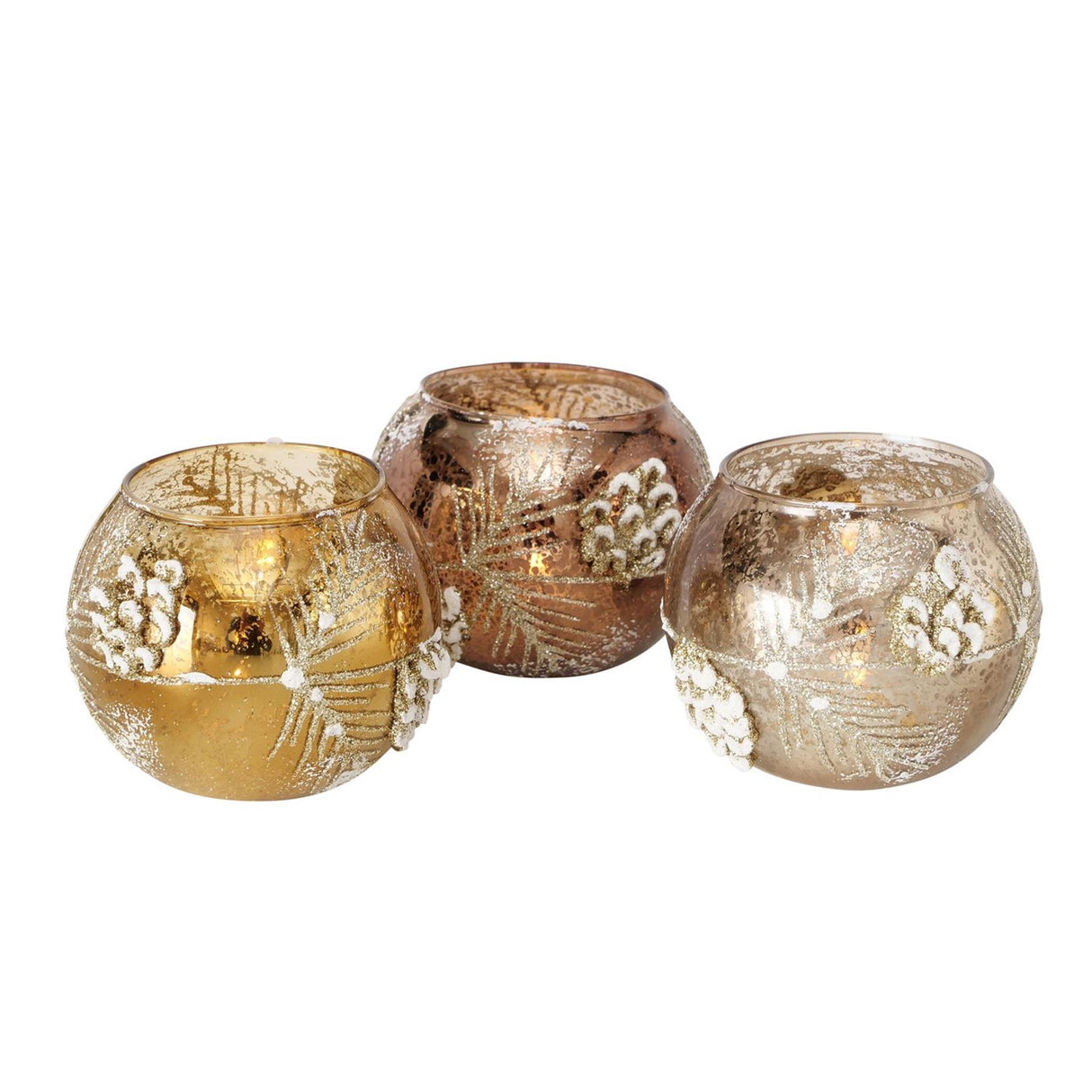 Boltze hjemmelanterne sorino h8cm glasbrun