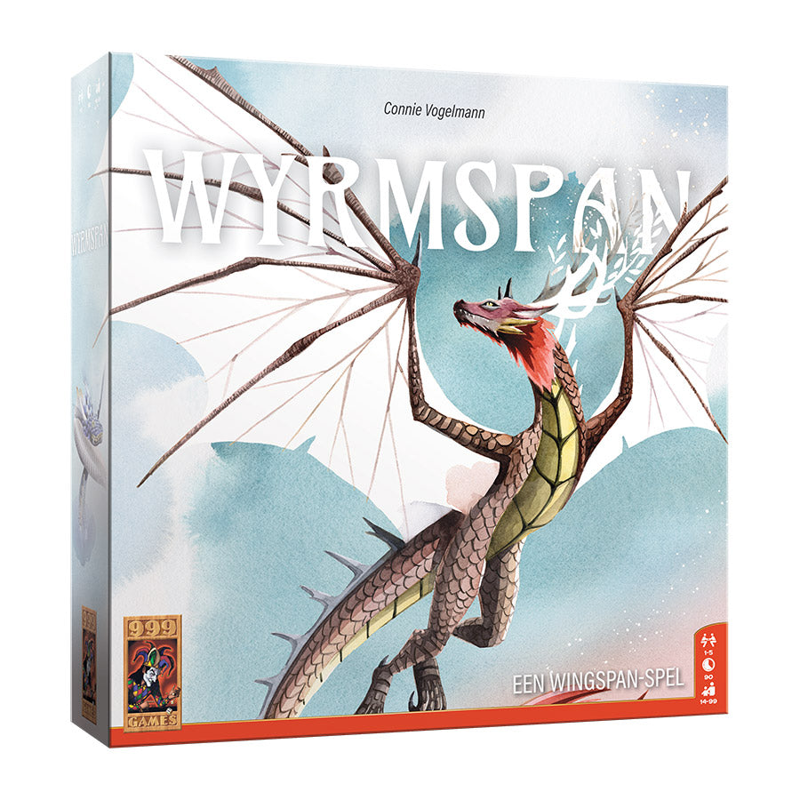 999spil 999 spil wyrmspan brætspil (hollandsk, 1 - 5 spillere, 90 minutter, fra 14 år)
