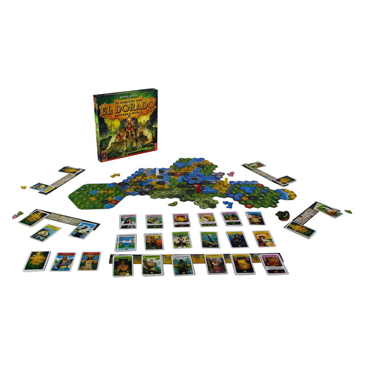 999games 999 games the quest for el dorado: dangers mouseca expansion brætspil