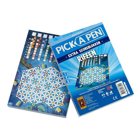999spil 999 spil pick a pen rev score pads, 2 stk.
