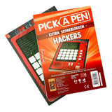 999spil 999 spil pick a pen hackers score pads, 2 stk.