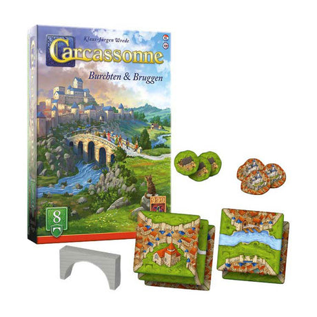 999spil 999 spil carcassonne castles bridges udvidelse