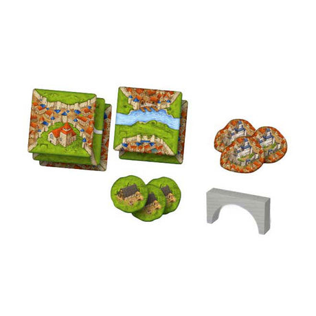 999spil 999 spil carcassonne castles bridges udvidelse