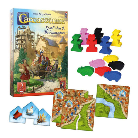 999spil 999 spil carcassonne merchants builders udvidelse