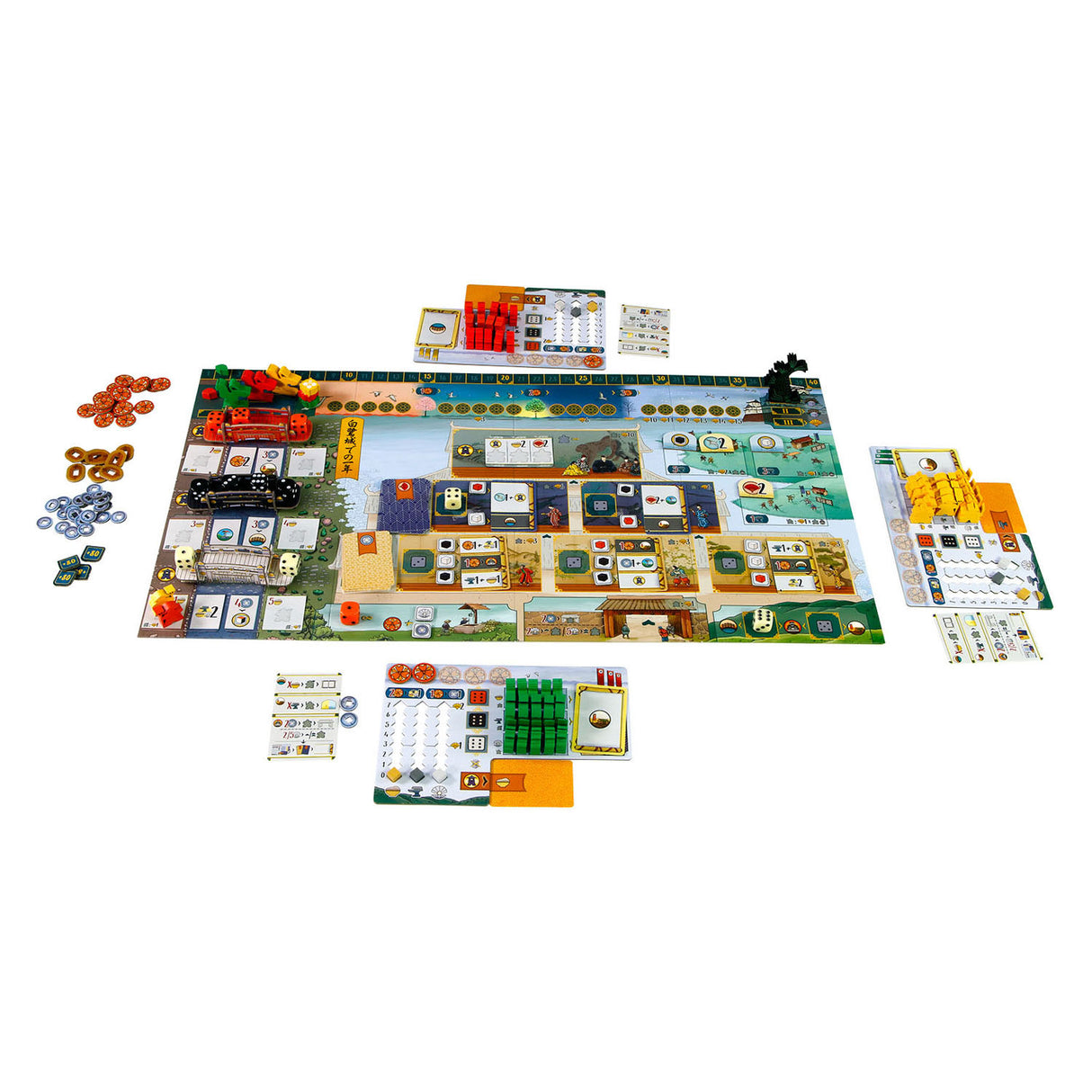 999spil 999 spil Himejis hvide slot brætspil (hollandsk, 1 - 4 spillere, 80 minutter, fra 12 år)