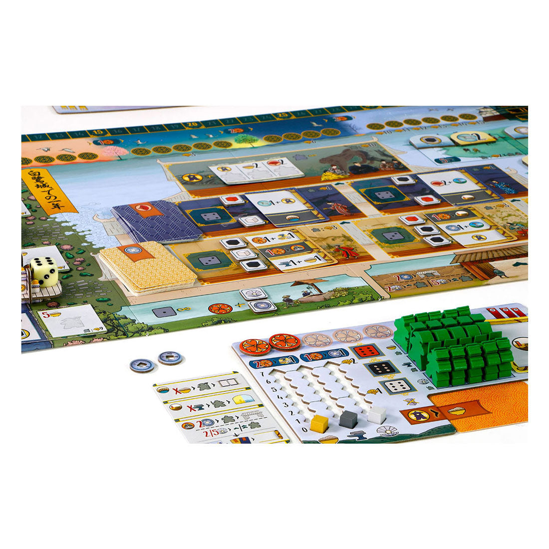 999spil 999 spil Himejis hvide slot brætspil (hollandsk, 1 - 4 spillere, 80 minutter, fra 12 år)