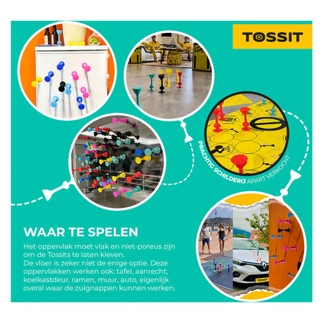 999 spil 999 spil tossit - startpakke - rød-turkis