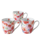 Boltze home jumbo krus karella med blomster 480ml