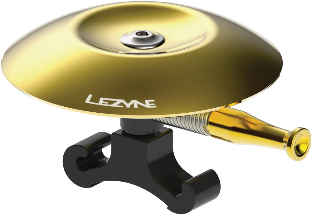Lezyne klassisk lavvandet messingklokke