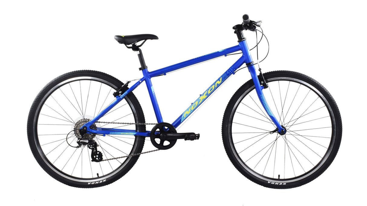 Noxon mtb jugendrad banjo (#1) cykelbanjo 26 33 diam. 8sp marineblå