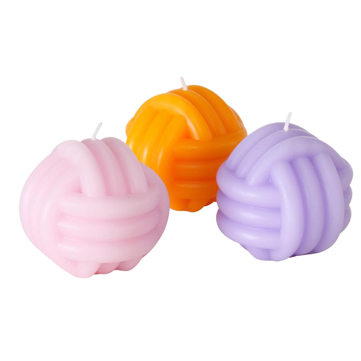 Boltze hjemmelys knude knude form h8cm dia 8,5cm