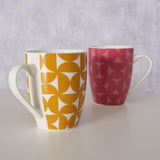 Boltze home kop 350 ml porcelæn retro