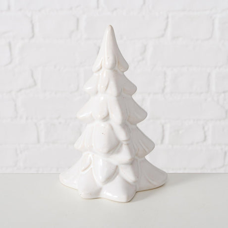 Boltze home deco juletræ cristo sten h14,5cm hvid