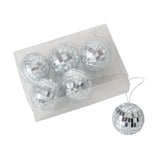 Boltze home julekugle disco 6-delt glas dia.5cm