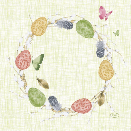 Duni servietter joyful spring 20 stk 33 x 33 cm | 12 stk