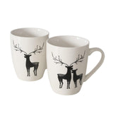 Boltze hjemmekrus rensdyr wilbur h10,5cm porcelæn