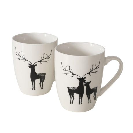Boltze hjemmekrus rensdyr wilbur h10,5cm porcelæn
