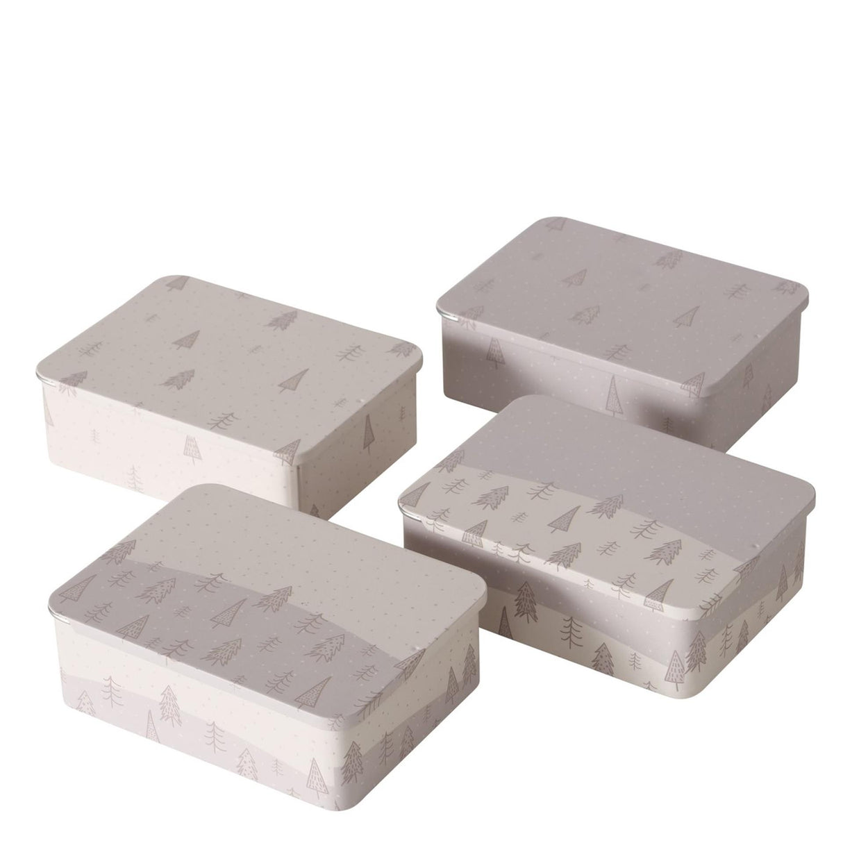 landskab Boltze boligopbevaringsdåse l12cm h4cm jern hvid