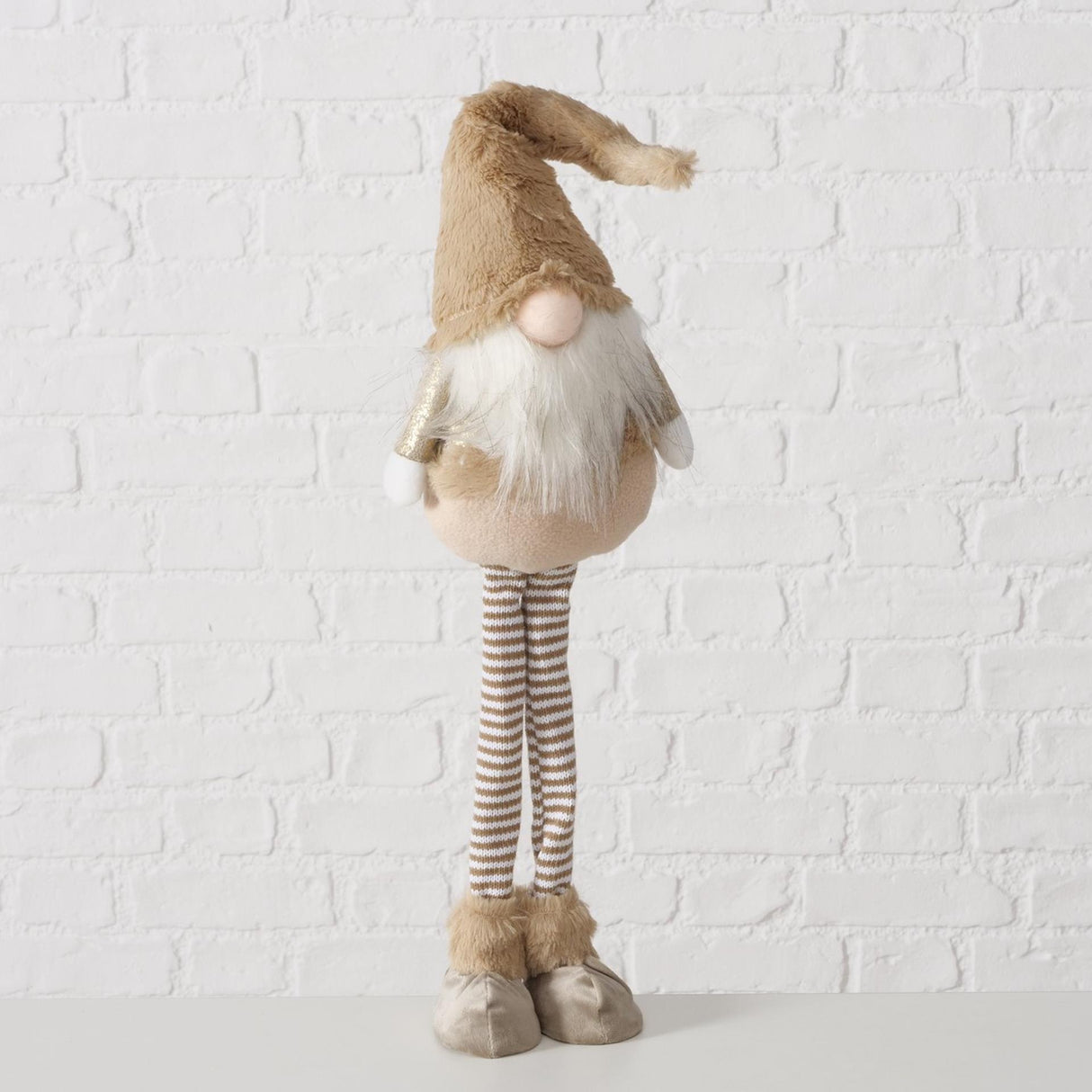 Boltze home gnome marvo med dinglende ben h69cm