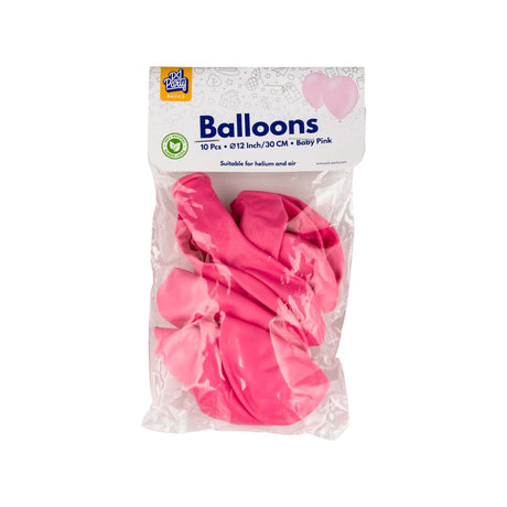 Paperdreams balloner 10 stk, - baby pink latex