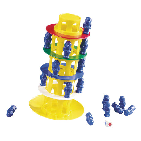 Jumbo Tower of Pisa - actionspil - fra 4 år - 2 til 4 spillere - brætspil for børn - familiespil