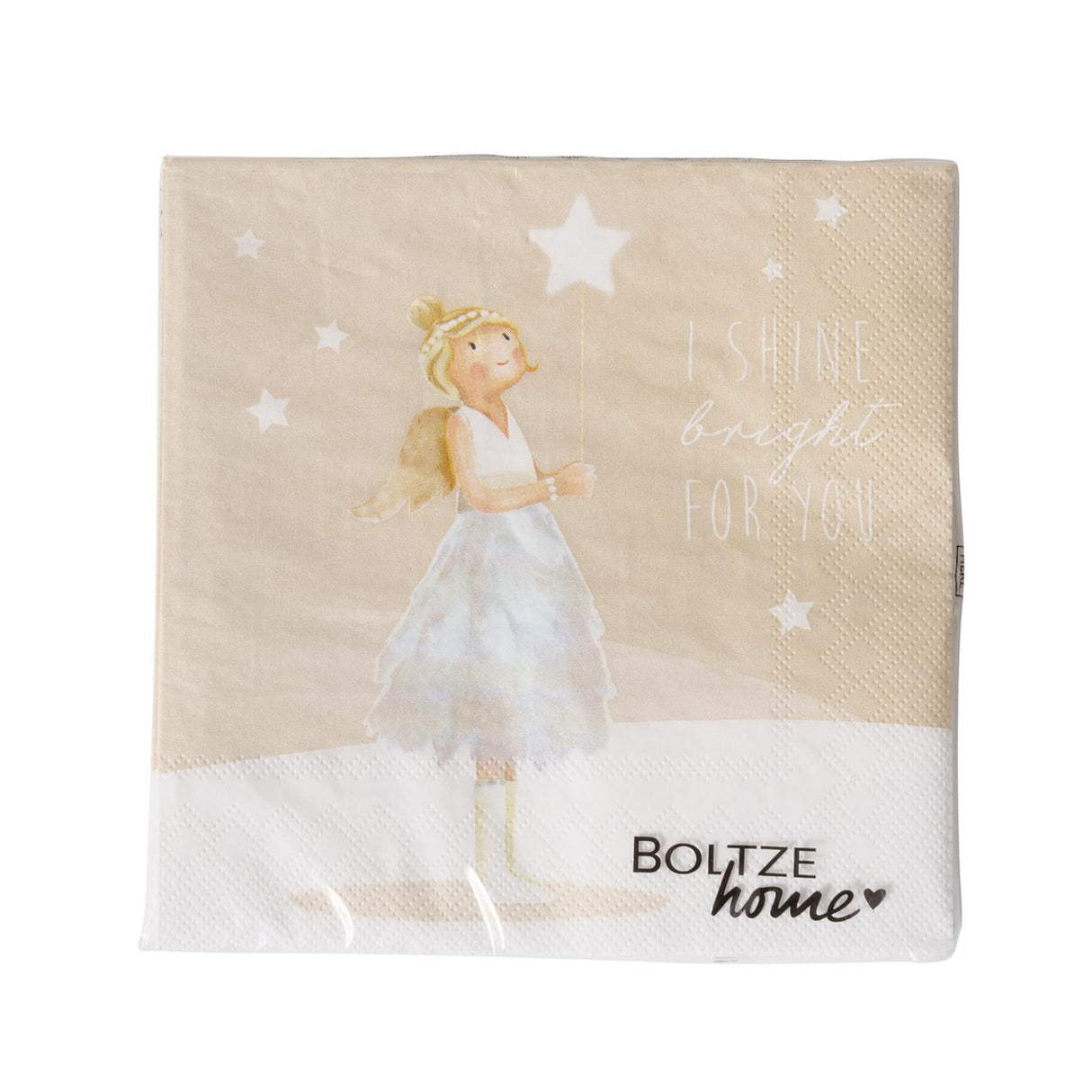 Boltze home servietter juleengel 20 stk.