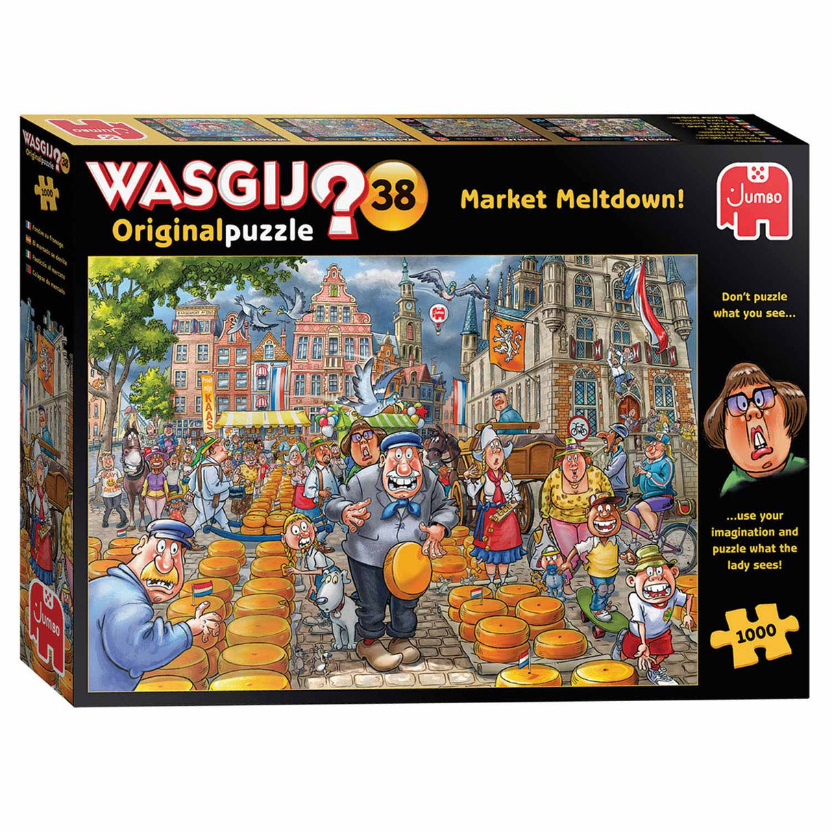 Jumbo - Plug Puzzle Waspai ostealarm 1000 stykker