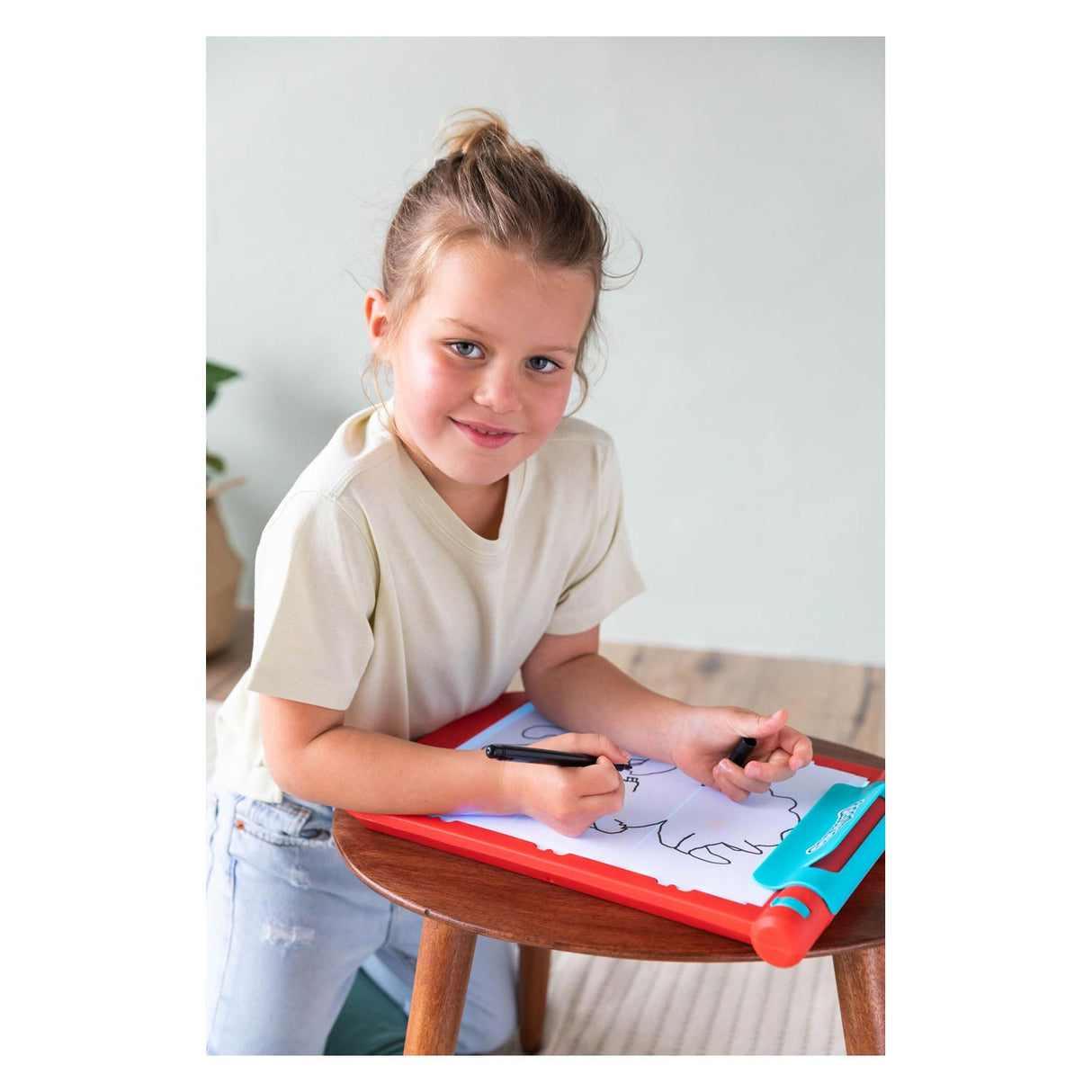 Jumbo Dessineo -figurer Trin for trin Tegning Board