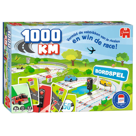 Jumbo 1000 km brætspil - brætspil til børn