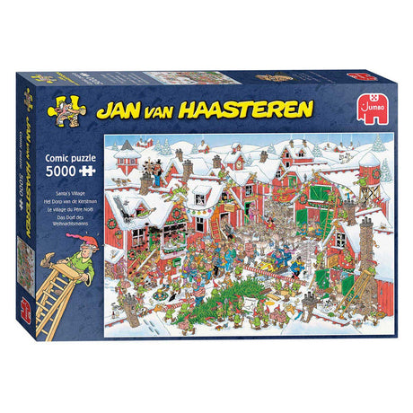 Jan van Haasteren puslespil - Julemandens landsby, 5000 stk.