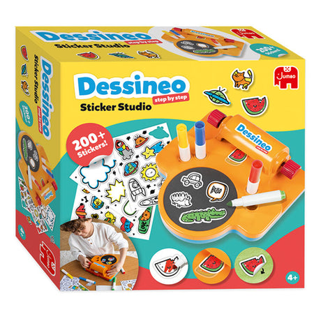 Jumbo dessineo klistermærke studie