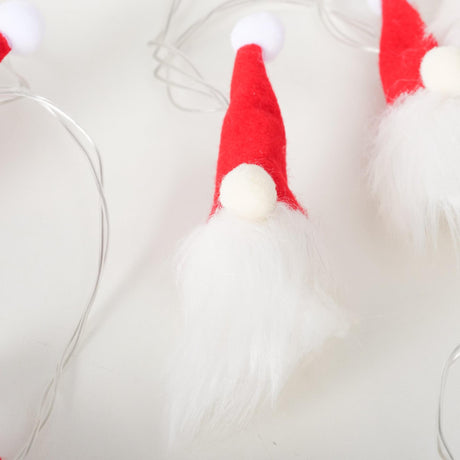 Boltze home string lighting gnome 10 LED på batteri med timer l165cm