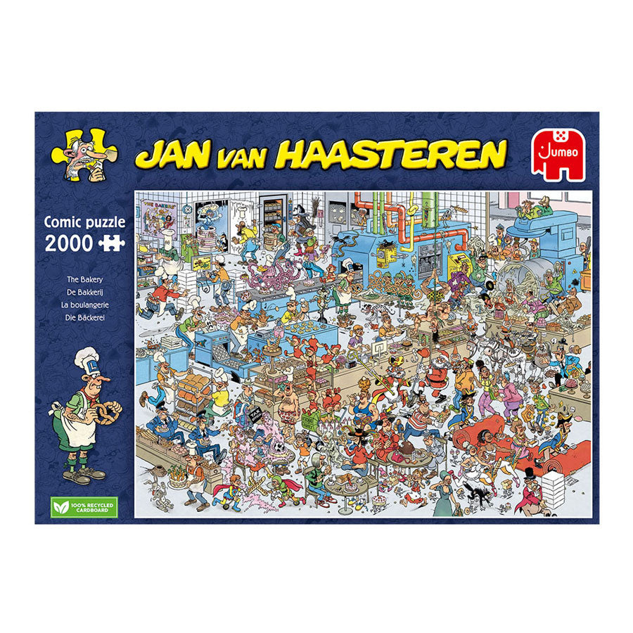 Jumbo Jan van Haasteren puslespil - bageriet, 2000 stk.