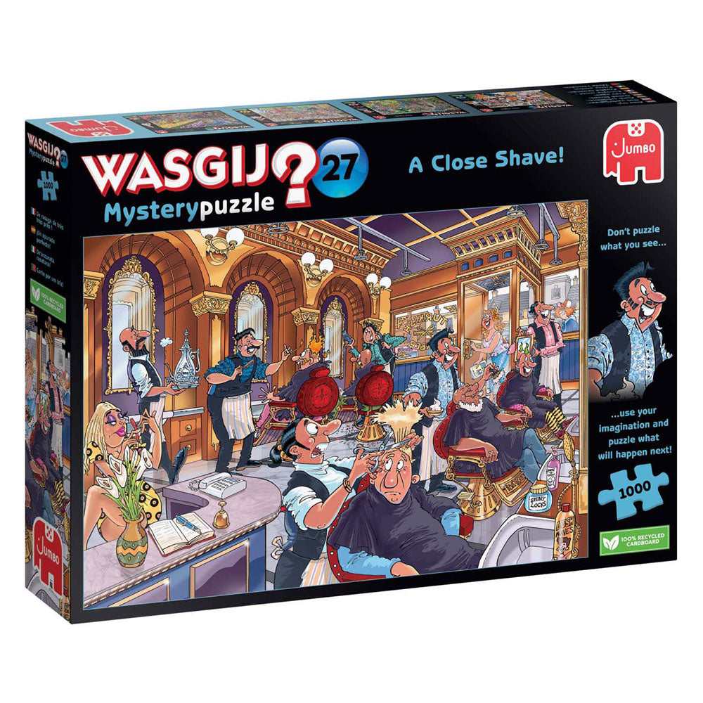 Jumbo wasgij mystery 27 - ild i gryden!, 1000 stk.
