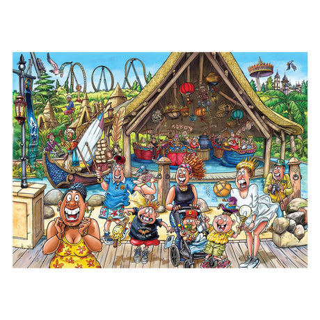 Wasgij originale Efteling puslespil - sindbads verden! - 1000 stk.