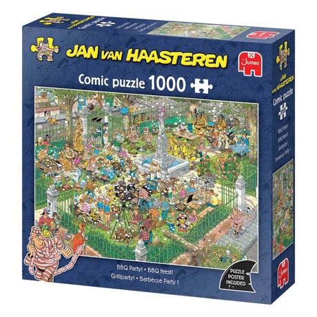Jan van Haasteren - BBQ fest! - 1000 brikker puslespil - puslespil