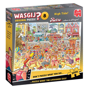 Jumbo wasgij retro original 8 puslespil - flood!, 1000 stk.