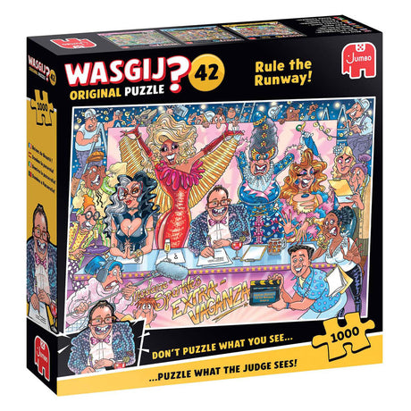 Mærkeløst sans marque wasgij original 42 puslespil - glitter og gnistre!, 1000 stk.