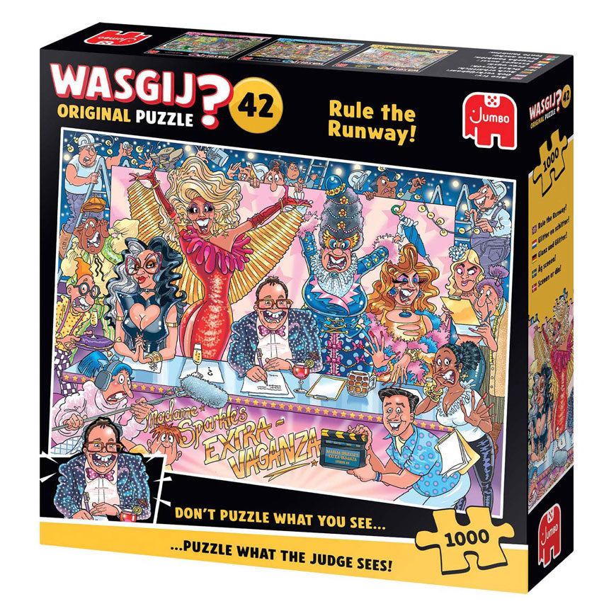 Mærkeløst sans marque wasgij original 42 puslespil - glitter og gnistre!, 1000 stk.