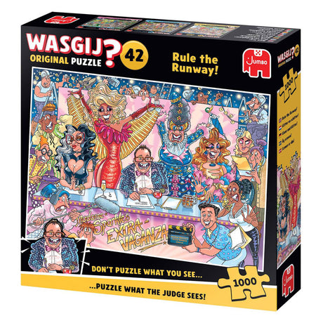 Mærkeløst sans marque wasgij original 42 puslespil - glitter og gnistre!, 1000 stk.