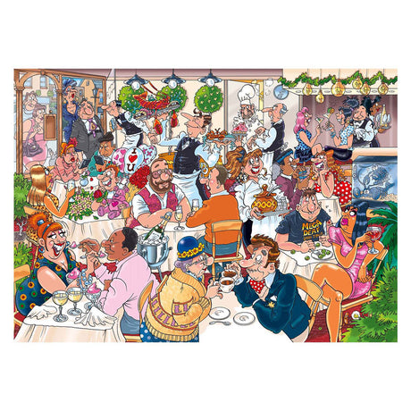Jumbo wasgij mystery 26 puslespil - date night!, 1000 stk.