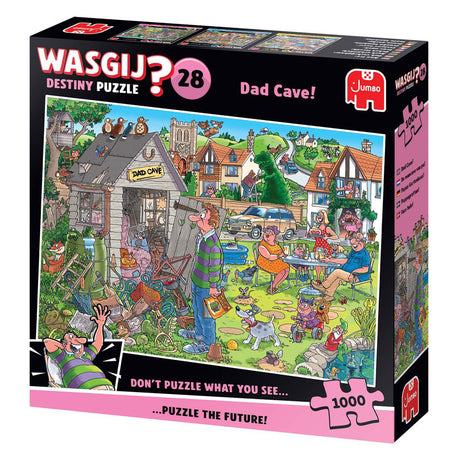 Jumbo wasgij destiny 28 puslespil - fars mand hule, 1000 stk.