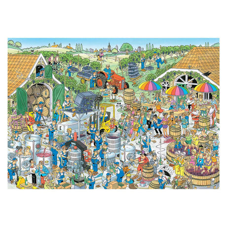 Jumbo Jan van Haasteren puslespil - vingården, 1000 stk.