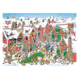 Jumbo Jan van Haasteren puslespil - Julemandens landsby, 1000 stk.