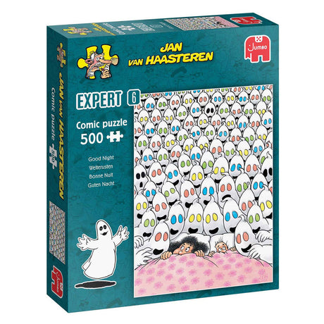 Jumbo Jan van Haasteren puslespil - ekspert 6 godnat - 500 stk.
