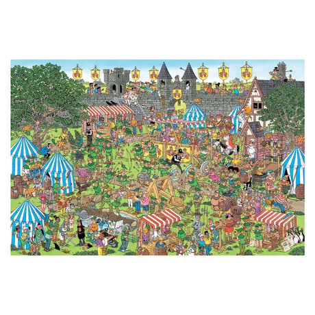 Jumbo Jan van Haasteren puslespil Robin Hood Festival 1500 brikker